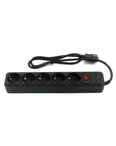 SP5B-110U. Сетевой фильтр 5 розеток, 1м, черный. 5bites в Томске