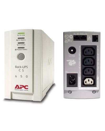 BK650EI APC Back-UPS 650 ВА. Источник бесперебойного питания. APC в Томске