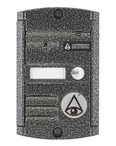 AVP-451 (PAL) (цвет серебро). Вызывная видеопанель цветная. Activision в Томске