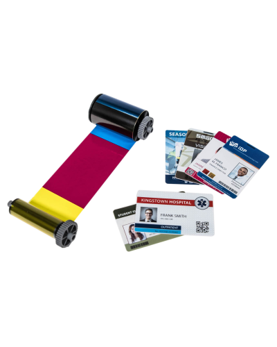 ASOL-YMCKO250. Лента полноцветная с черной панелью и оверлеем (YMCKO) с чистящим роликом. Advent SOLID в Томске