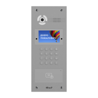 AA-07FBV SILVER. Вызывная панель IP-домофона. BAS-IP