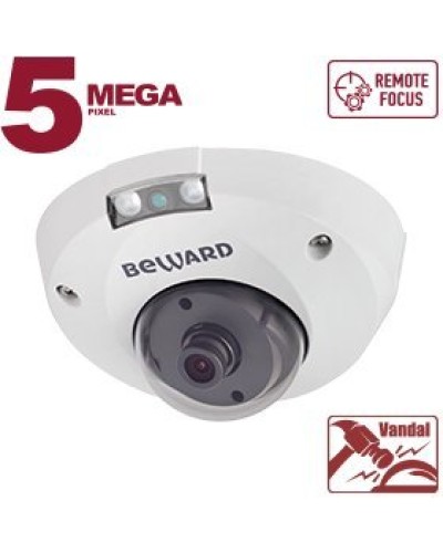 B5320DMR (2.8мм). Видеокамера IP купольная. Beward в Томске