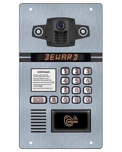 DKS15105. Вызывная панель подъездного IP-домофона. Beward в Томске