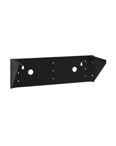 NC-3U-V-BK (12025c). Кронштейн настенный вертикальный 19 3U, цвет черный. CABEUS в Томске