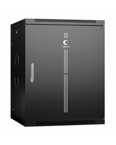 SH-05F-15U60/60m-R-BK (10746c). Шкаф телекоммуникационный 19 настенный 15U. CABEUS в Томске