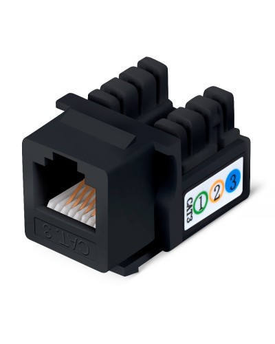 KJ-RJ12-90-BK (9481c): Вставка Keystone Jack в Томске