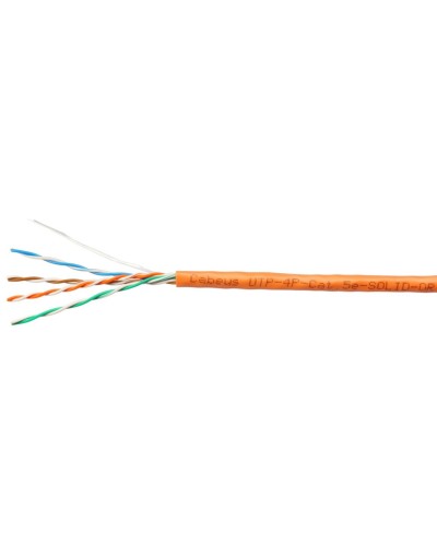 UTP-4P-Cat.5e-SOLID-OR (7253c). Кабель «витая пара» (LAN) для структурированных систем связи. CABEUS в Томске
