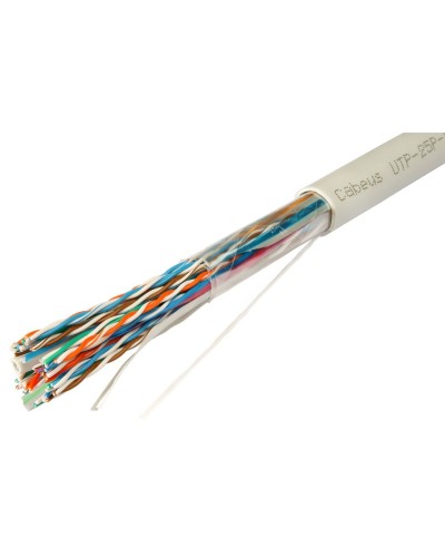 UTP-25P-Cat.5-IN-LSZH (10167c). Кабель «витая пара» (LAN) для структурированных систем связи. CABEUS в Томске