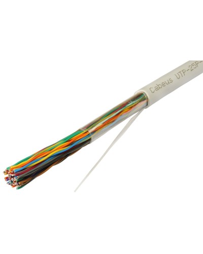 UTP-25P-Cat.5-IN (7281c). Кабель «витая пара» (LAN) для структурированных систем связи. CABEUS в Томске