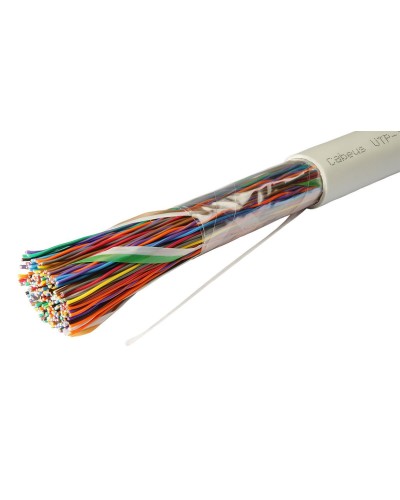 UTP-50P-Cat.3-IN (7282c). Кабель «витая пара» (LAN) для структурированных систем связи. CABEUS в Томске
