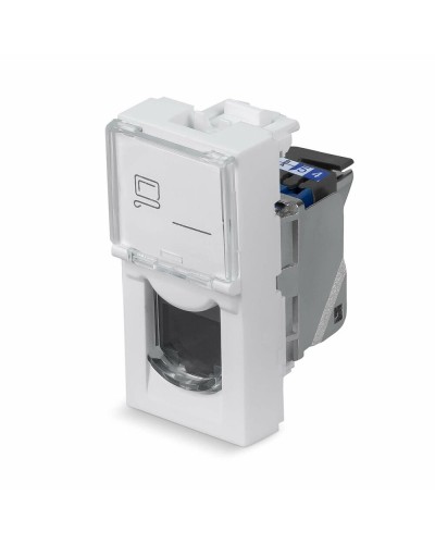 KJ-RJ45-Cat.6-SH-180T-FP-L-22,5 (11841c): Вставка Keystone Jack RJ-45 в Томске