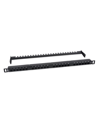 PLHD-24-Cat.5e-Dual-180-0,5U (9663c): Патч-панель 19" в Томске
