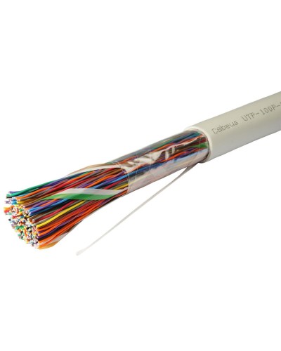 UTP-100P-Cat.3-IN (7284c). Кабель «витая пара» (LAN) для структурированных систем связи. CABEUS в Томске