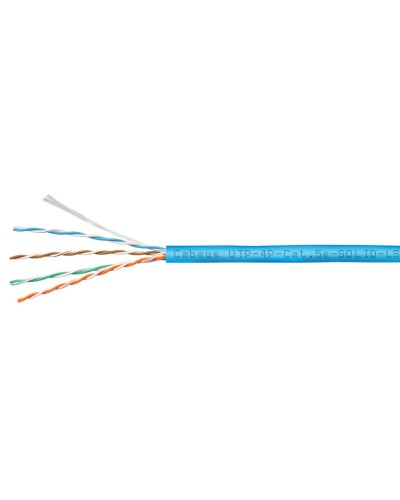 UTP-4P-Cat.5e-SOLID-LSZH-BL-100 (9777c-5). Кабель «витая пара» (LAN) для структурированных систем связи. CABEUS в Томске