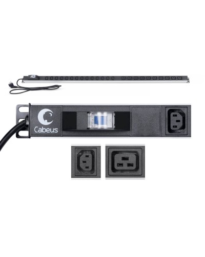 PDU-16-14C13-10C19-B-C14 (9553c). Блок розеток. CABEUS в Томске