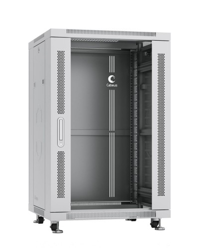 SH-05C-18U60/60 (7043c). Шкаф телекоммуникационный 19 напольный 18U. CABEUS в Томске