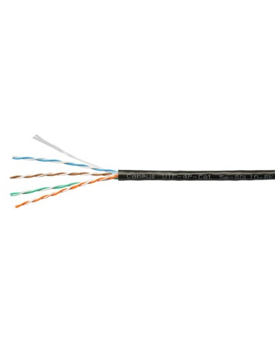 UTP-4P-Cat.5e-SOLID-LSZH-BK-100 (9781c-5). Кабель «витая пара» (LAN) для структурированных систем связи. CABEUS в Томске