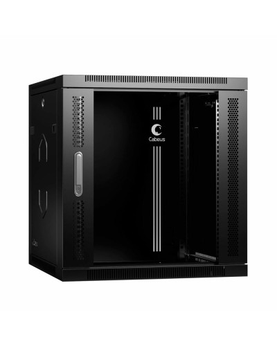 SH-05F-12U60/35-R-BK (10756c). Шкаф телекоммуникационный 19 настенный 12U. CABEUS в Томске