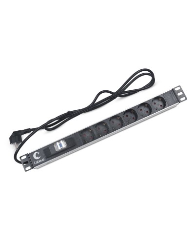 PDU-6P-B-2EU (7292c). Блок розеток 19. CABEUS в Томске