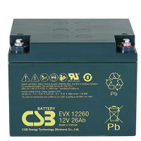 CSB EVX 12260. Аккумулятор герметичный свинцово-кислотный. CSB