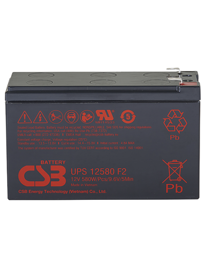 CSB UPS 12580. Аккумулятор герметичный свинцово-кислотный. CSB в Томске