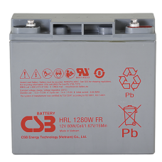 CSB HRL 12280W FR. Аккумулятор герметичный свинцово-кислотный. CSB