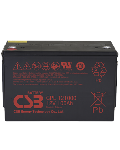 CSB GPL 121000. Аккумулятор герметичный свинцово-кислотный. CSB в Томске