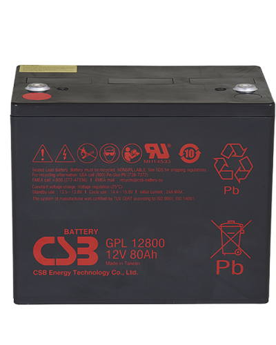 CSB GPL 12800. Аккумулятор герметичный свинцово-кислотный. CSB в Томске