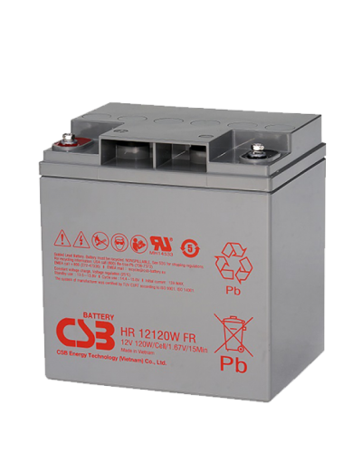 CSB HR 12120W FR. Аккумулятор герметичный свинцово-кислотный. CSB в Томске