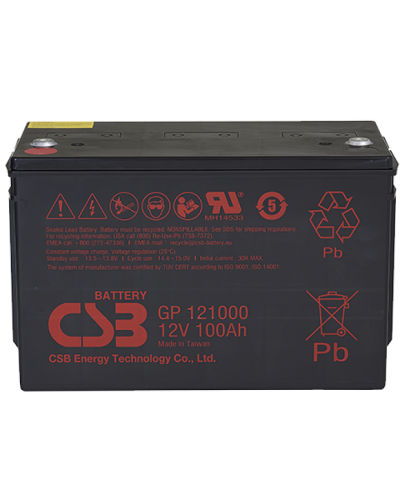 CSB GP 121000. Аккумулятор герметичный свинцово-кислотный. CSB в Томске