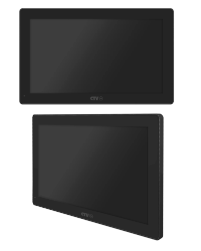 CTV-IM1030W Cloud 10 B (чёрный). Монитор домофона цветной. CTV в Томске