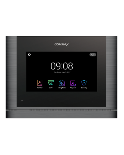 CDV-704MF (темное серебро). Монитор видеодомофона цветной. Commax в Томске