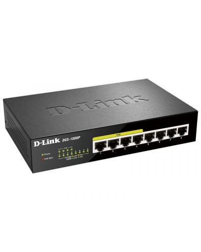 DGS-1008P/E1A. Коммутатор. D-Link в Томске
