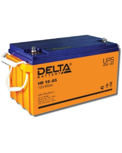 Delta HR 12-65. Аккумулятор герметичный свинцово-кислотный. Delta в Томске