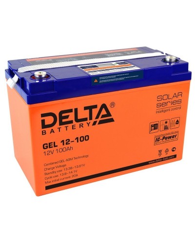 Delta GEL 12-100. Аккумулятор герметичный свинцово-кислотный. Delta в Томске