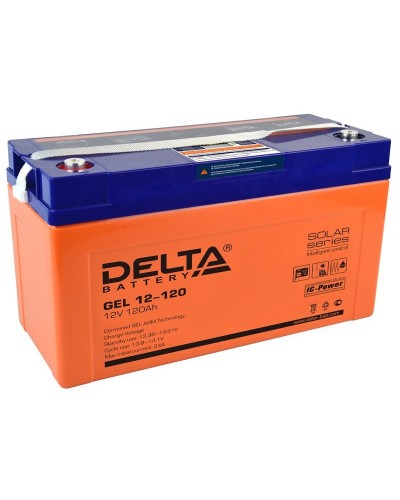 Delta GEL 12-120. Аккумулятор герметичный свинцово-кислотный. Delta в Томске