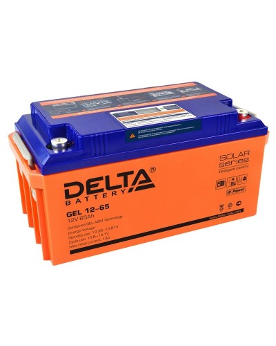 Delta GEL 12-65. Аккумулятор герметичный свинцово-кислотный. Delta в Томске