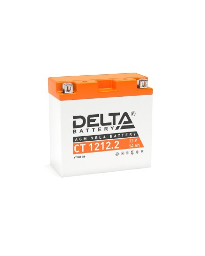 Delta CT 1212.2. Аккумулятор герметичный свинцово-кислотный стартерный. Delta в Томске