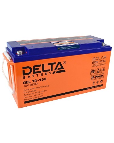 Delta GEL 12-150. Аккумулятор герметичный свинцово-кислотный. Delta в Томске