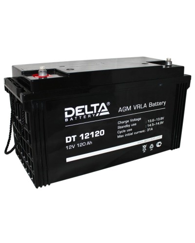 Delta DT 12120. Аккумулятор герметичный свинцово-кислотный. Delta в Томске