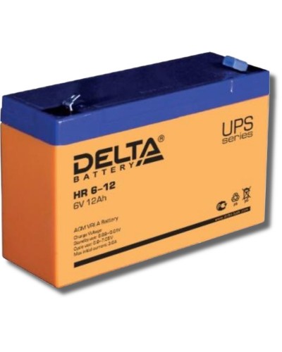 Delta HR 6-12. Аккумулятор герметичный свинцово-кислотный. Delta в Томске