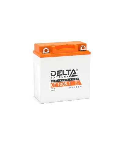 Delta CT 1205.1. Аккумулятор герметичный свинцово-кислотный стартерный. Delta в Томске