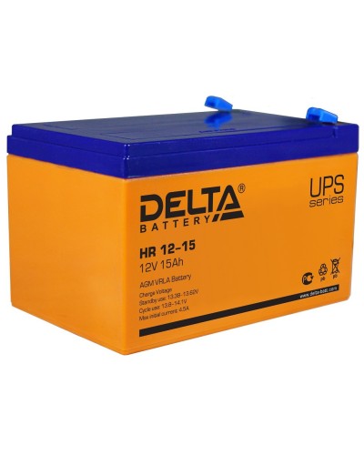 Delta HR 12-15. Аккумулятор герметичный свинцово-кислотный. Delta в Томске
