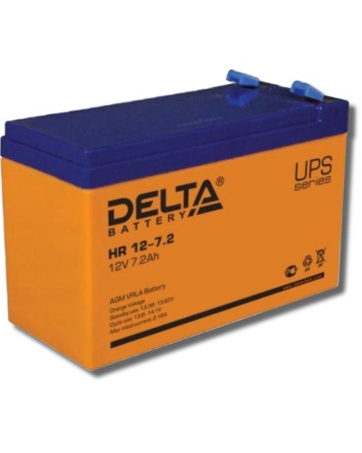 Delta HR 12-7.2. Аккумулятор герметичный свинцово-кислотный. Delta в Томске