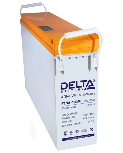 Delta FT 12-180 M. Аккумулятор герметичный свинцово-кислотный. Delta в Томске