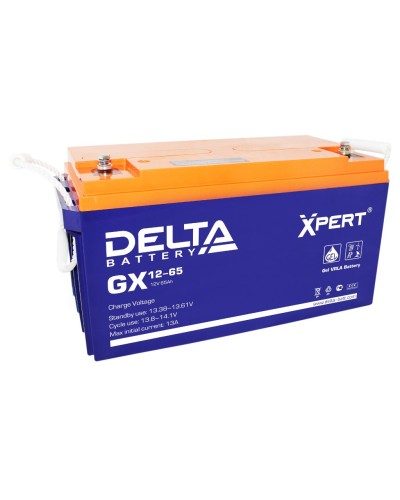 Delta GX 12-65. Аккумулятор герметичный свинцово-кислотный. Delta в Томске