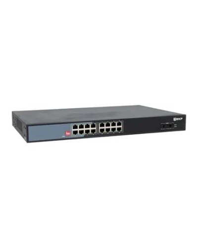TSX-U-2GX/SFP-16GTP-R. Промышленный неуправляемый коммутатор. EKF в Томске