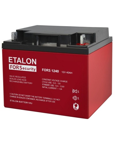 ETALON FORS 1240. Аккумулятор герметичный свинцово-кислотный. ETALON в Томске