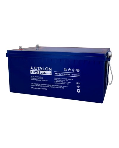 A.ETALON AHRX 12-820W (120). Аккумулятор герметичный свинцово-кислотный. ETALON в Томске