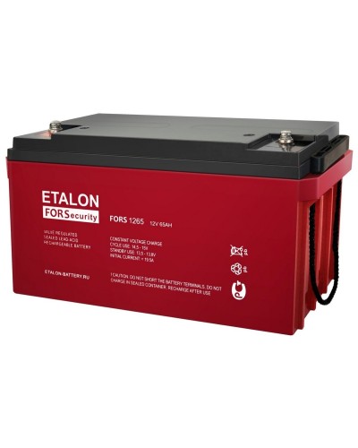 ETALON FORS 1265. Аккумулятор герметичный свинцово-кислотный. ETALON в Томске